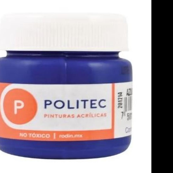 PINTURA ACRILICA POLITEC 30ML. AZUL COBAL 310 PZA